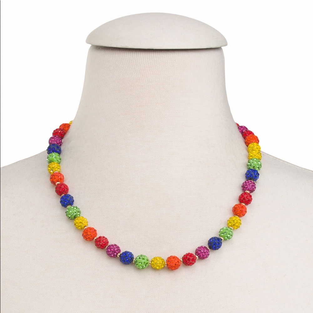 New with tag Betsey Johnson Fireball Crystal Necklace